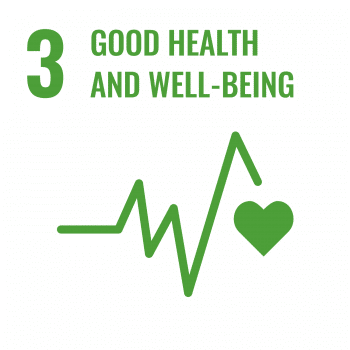 UN SDG Icon for SDG 3: Good Health and Well Being