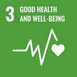 UN SDG Icon for SDG 3: Good Health and Well Being